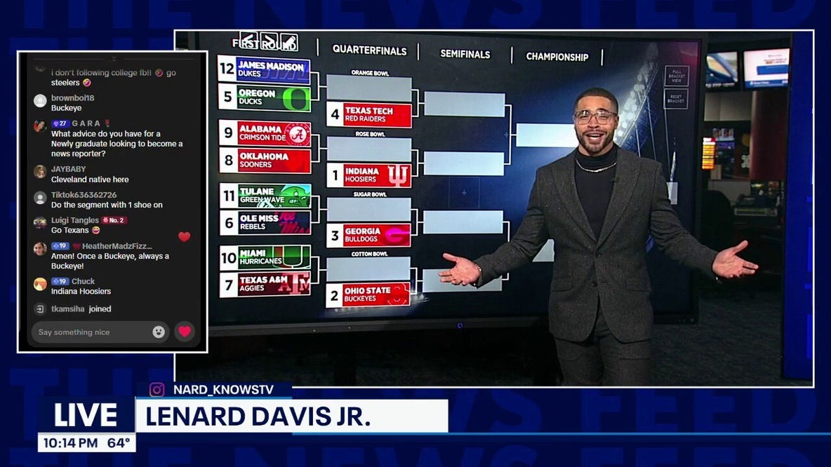 Looking ahead at College Football Playoff games