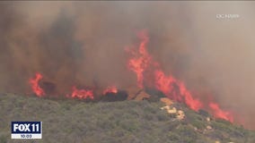 Crews battling Pacific Palisades brush fire scorching at least 750 acres, mandatory evacuations ordered