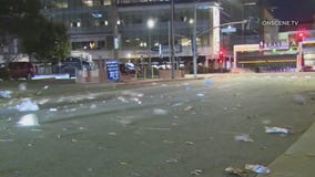 Damaging winds tear into Southern California