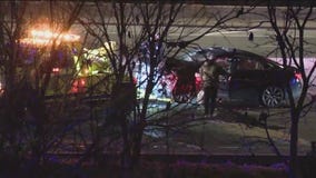 Pin-in crash on Lake Shore Drive leaves 1 seriously wounded