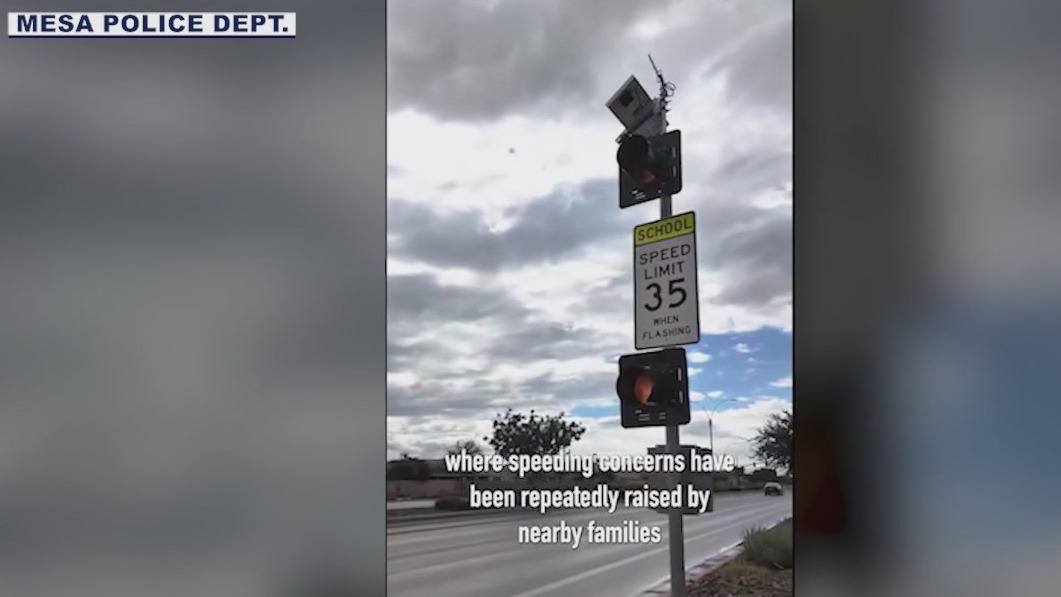 Mesa installing speed cameras near schools