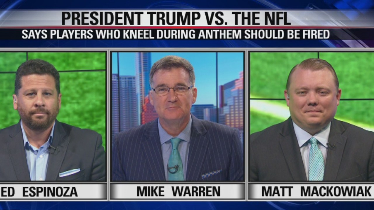FOX 7 Discussion: NFL players protest U.S. national anthem