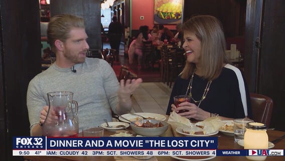 Dinner and a movie: Discussing 'The Lost City' at Cafe Ba-Ba-Reeba!