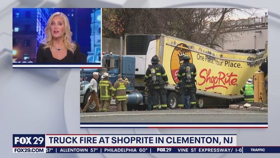Employee hospitalized after ShopRite catches fire, forces evacuation in Clementon