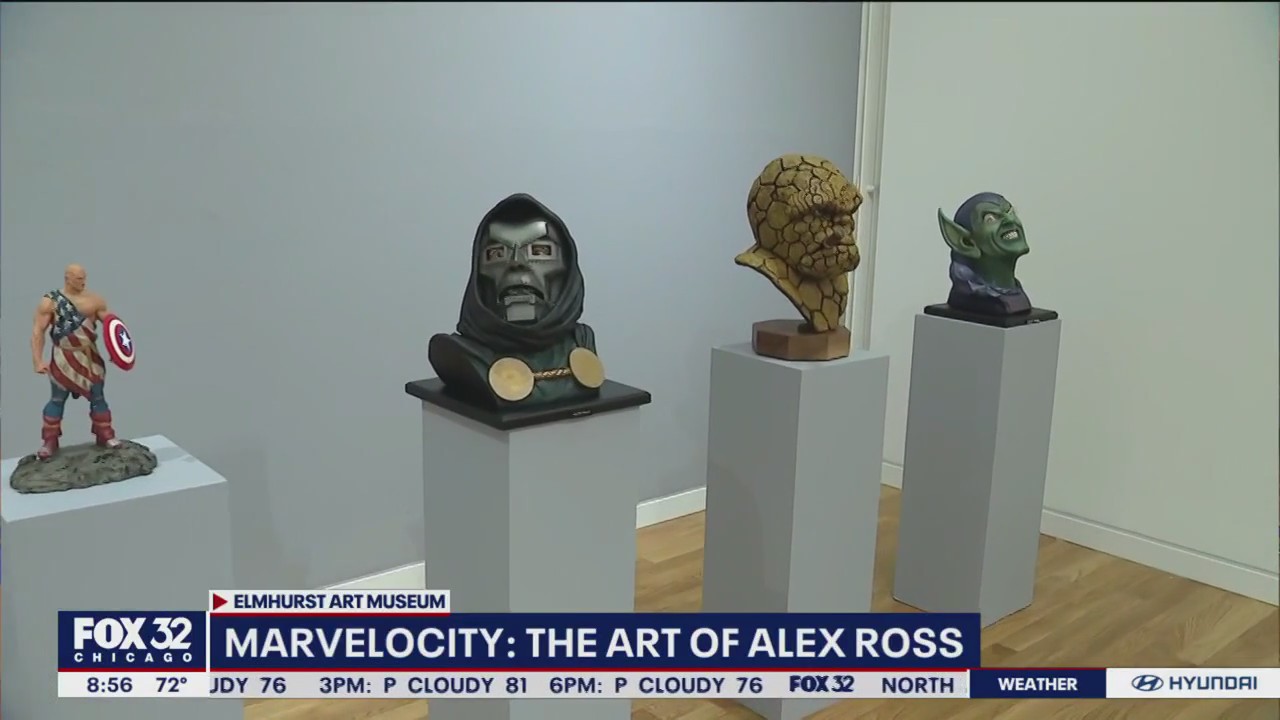 A Chicago-based artist has made his mark in the DC and Marvel comics universe