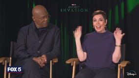 Samuel L. Jackson and Olivia Coleman talk new Marvel series