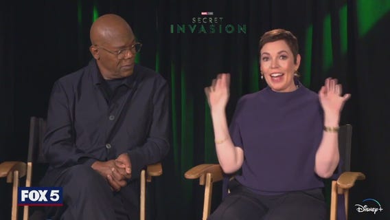 Samuel L. Jackson and Olivia Coleman talk new Marvel series