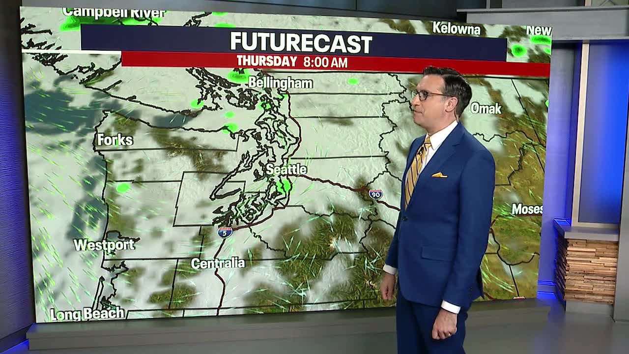 Seattle weather: Wednesday to start with clouds