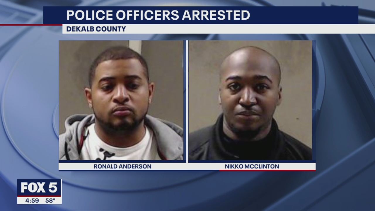 2 veteran police officers arrested | FOX 5 Atlanta