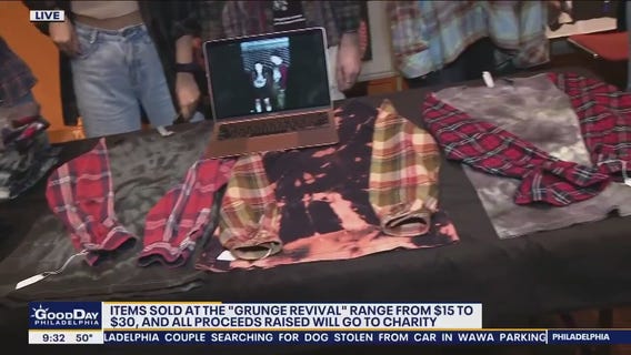 'Grunge Revival' pop-up at Thomas Jefferson University benefits suicide awareness