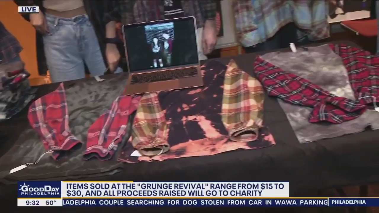 'Grunge Revival' pop-up at Thomas Jefferson University benefits suicide awareness