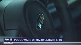 Calumet City police warn of increase in Kia, Hyundai thefts