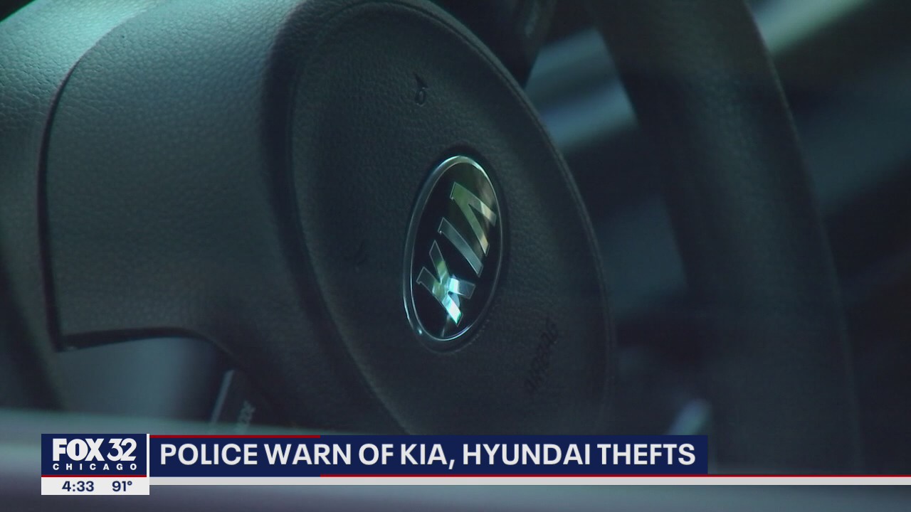 Calumet City police warn of increase in Kia, Hyundai thefts