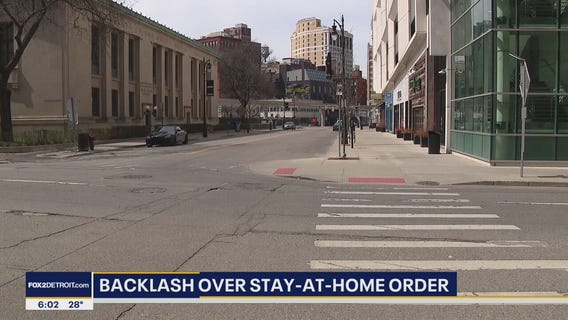 Critics of Gov. Whitmer's shelter-in-place law planning protest in Lansing Wednesday