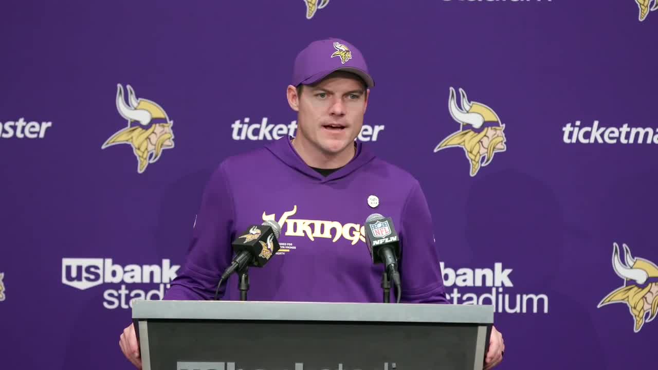 Vikings coach Kevin O'Connell: 'We needed to win a football game'