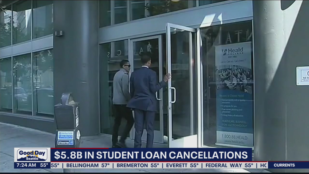 Half a million borrowers are getting their student loans cancelled, the largest single-loan discharge in history of education department