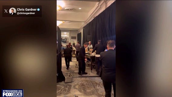 Backstage chaos at the Golden Globes; Gino has details on small fire