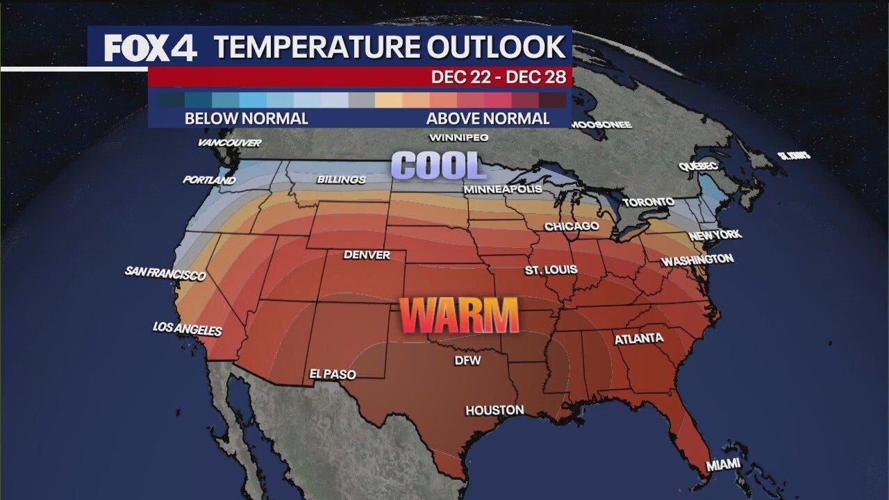 Dallas weather: Dec. 14 morning forecast