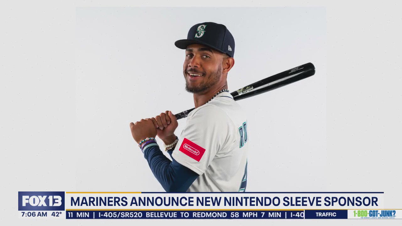 Seattle Mariners announce new Nintendo sleeve sponsor