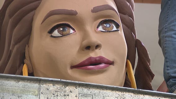 Rose parade preps underway