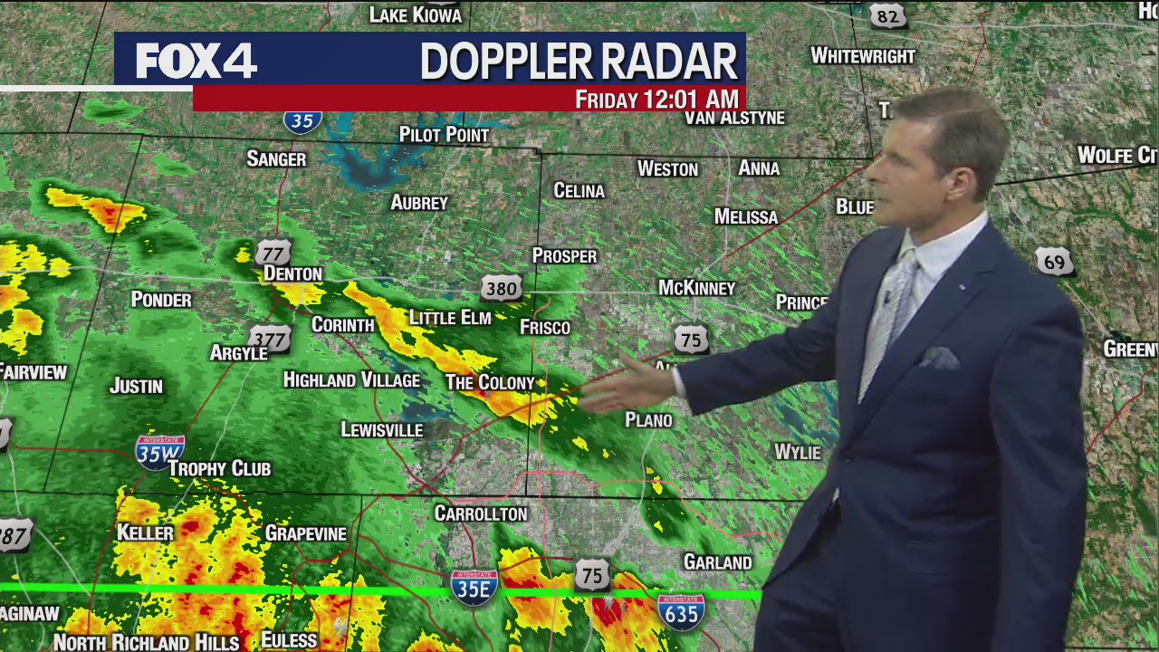 Dallas weather: May 31 - Midnight Update