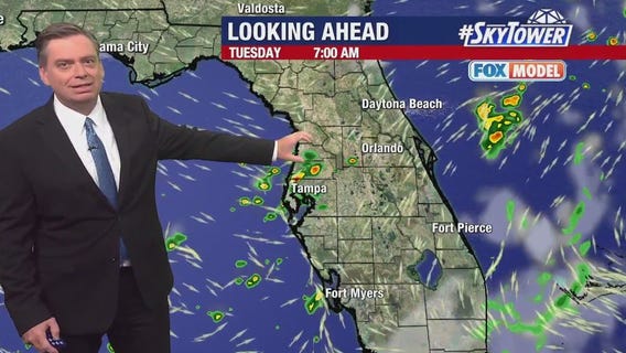 Monday afternoon forecast