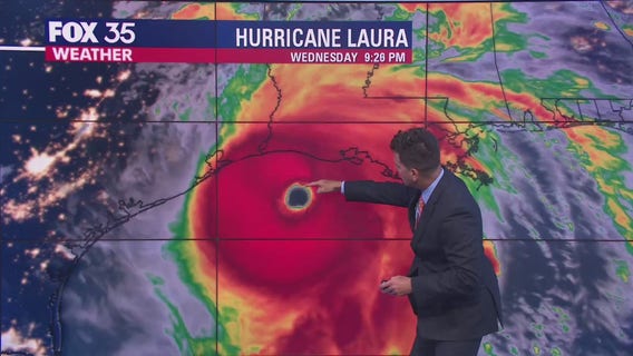 Hurricane Laura makes landfall