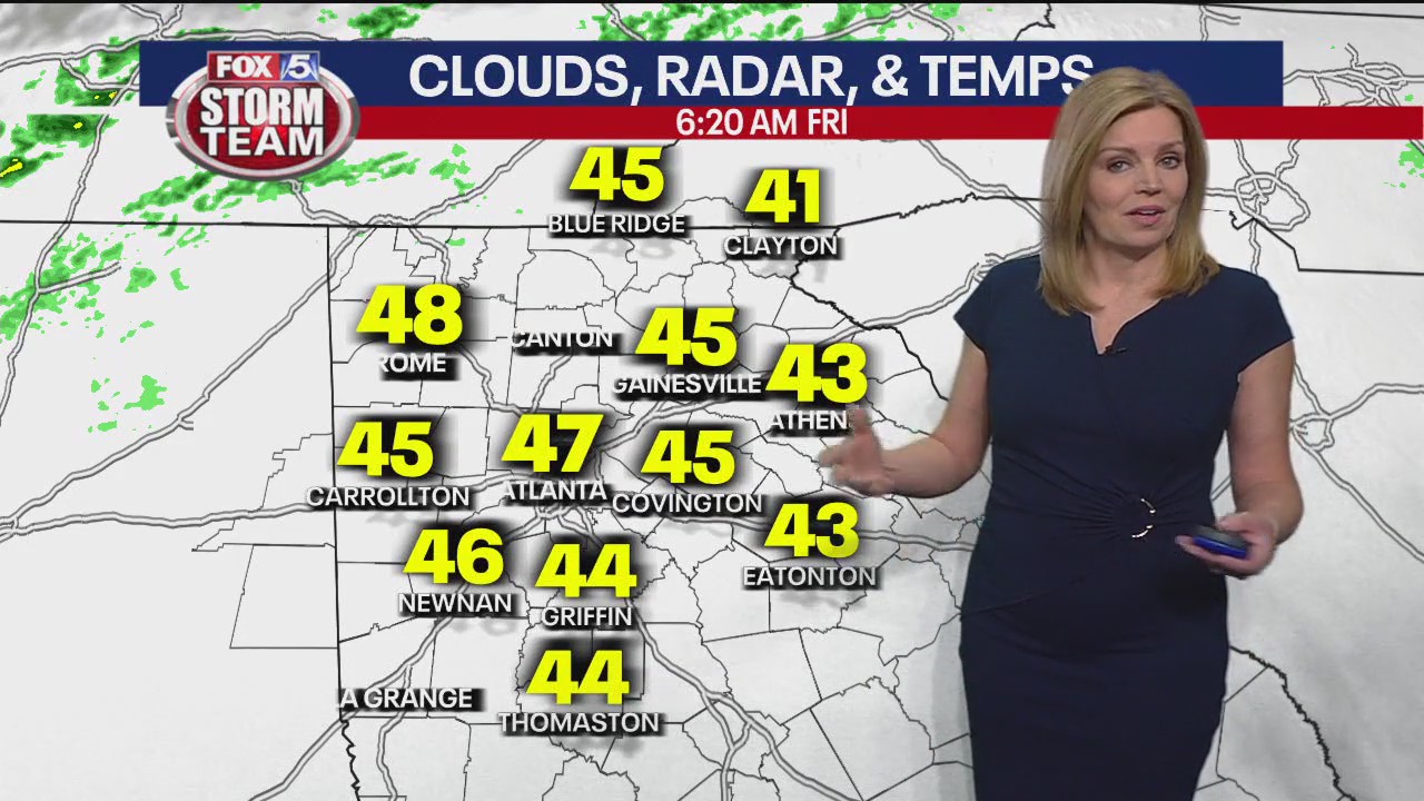Friday morning weather forecast | FOX 5 Atlanta