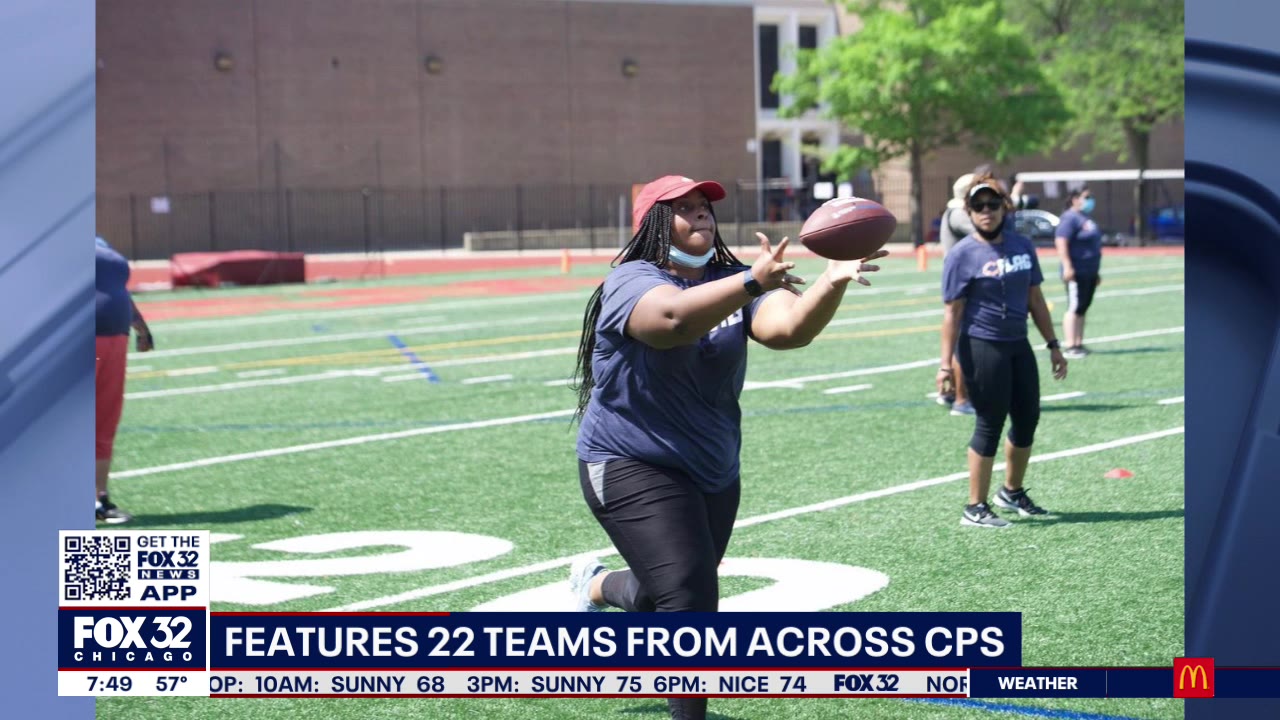Bears, CPS launch first high school level girl's flag football in Illinois