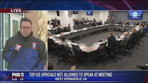 ICE officials barred from speaking at Fairfax County's public safety committee meeting