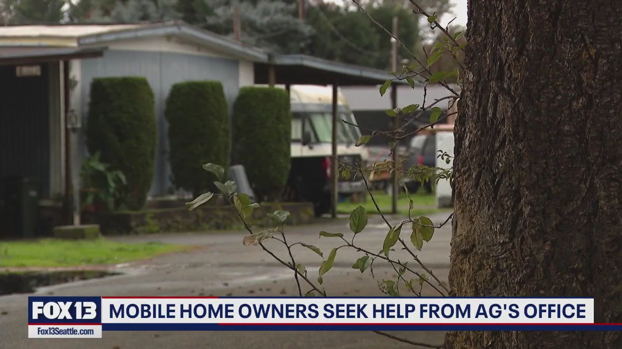 WA mobile homeowners seek help from AG's office