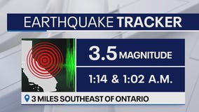 Overnight quakes rattle the Inland Empire