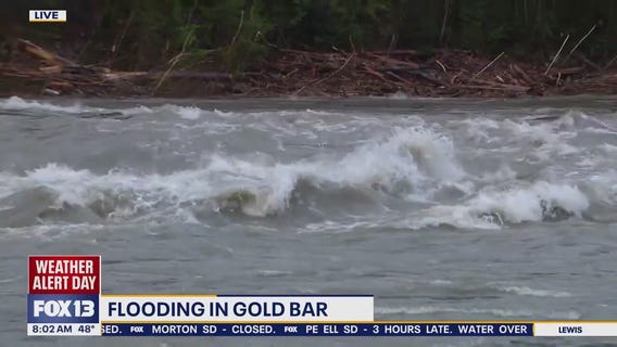 Tracking the flooding in Gold Bar, WA