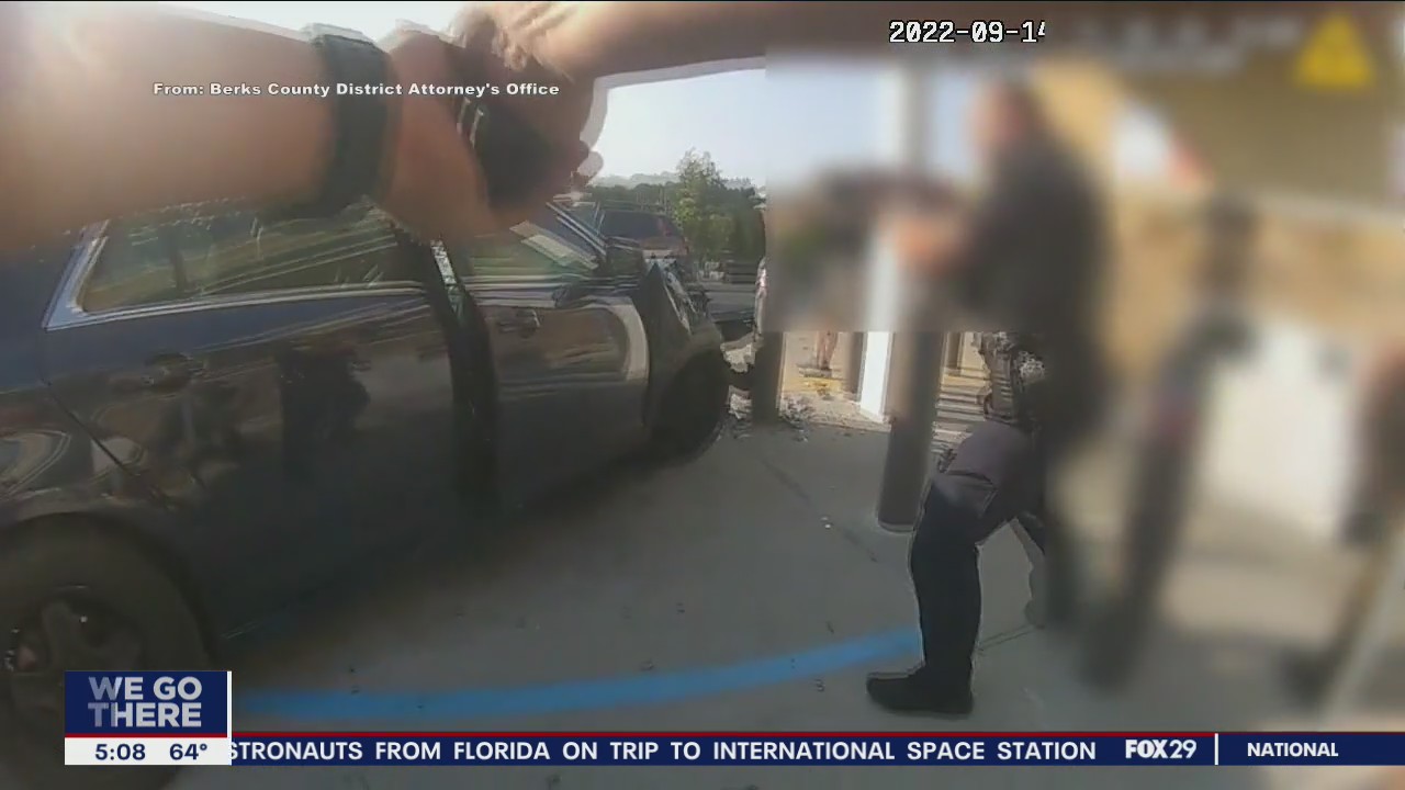 Police officer 'justified' in firing several shots at suspect outside Wawa in Reading, DA says