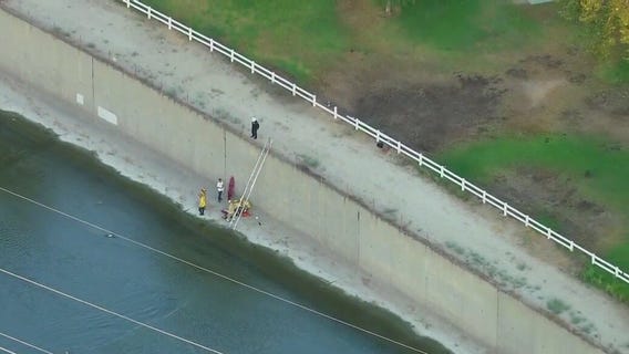 LA River rescue underway in Burbank