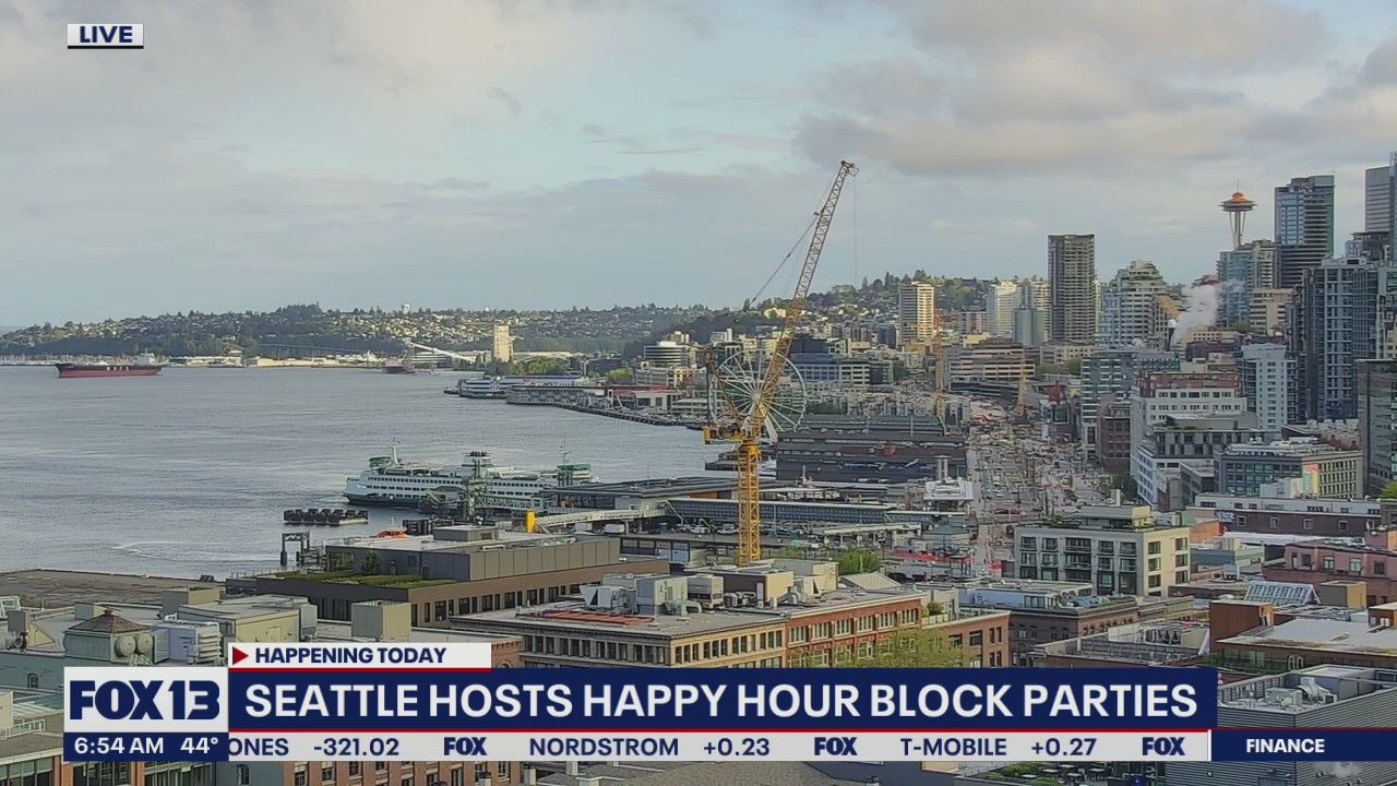 Seattle hosts happy hour block parties
