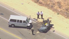 Two-vehicle crash kills four people in Palmdale