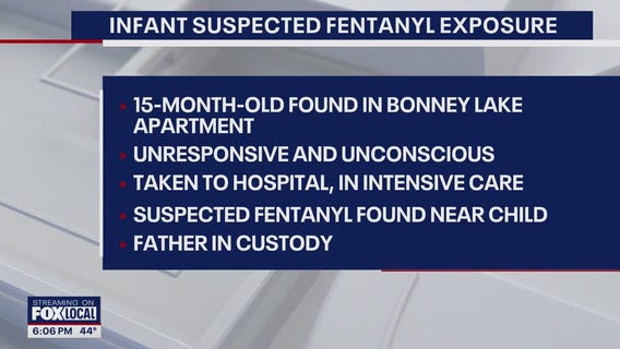 Infant likely exposed to fentanyl in Bonney Lake