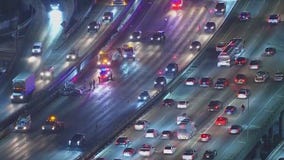 1 killed, 3 critically injured in 10 Freeway crash