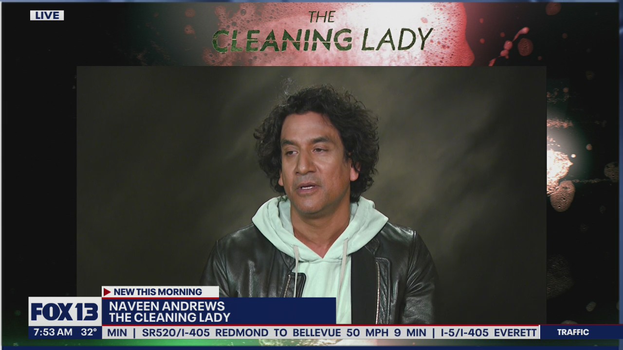 The Cleaning Lady's Naveen Andrews talks to Good Day Seattle