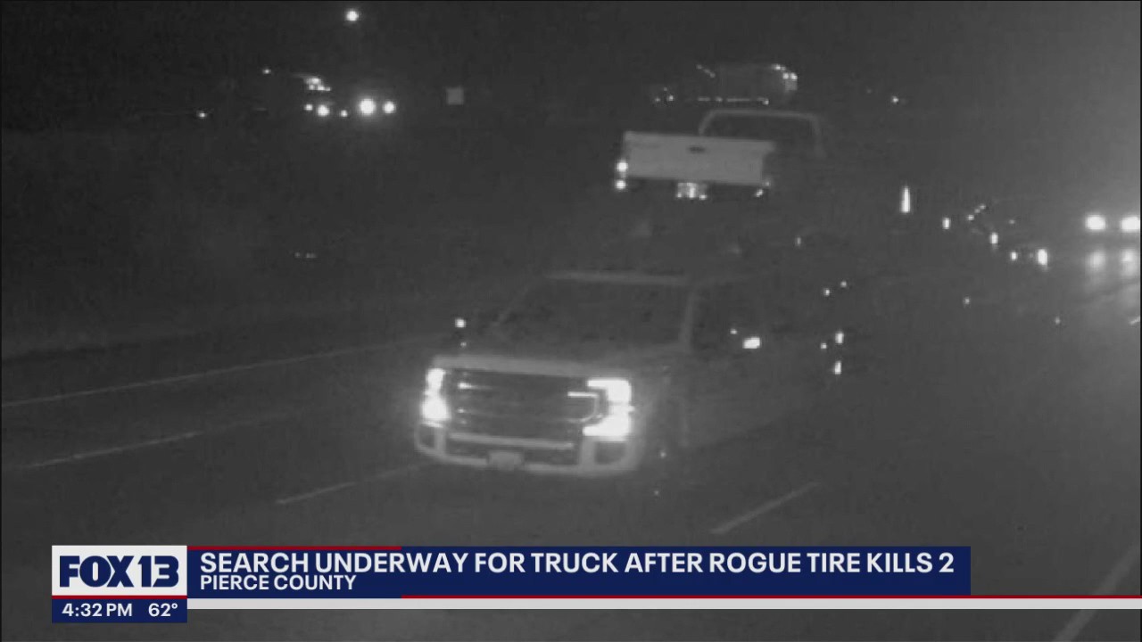 WSP looking for truck whose rogue tire killed 2 people