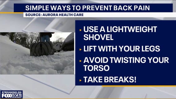 Preventing winter back pain