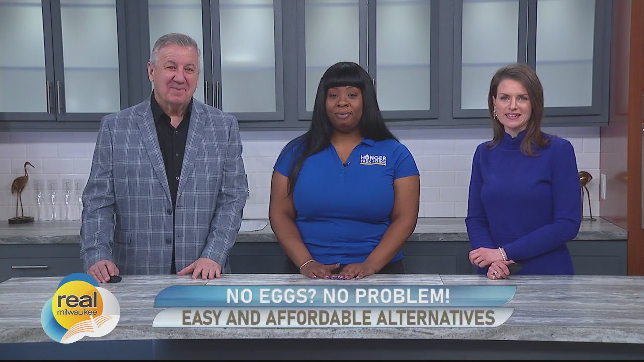 Easy and affordable egg alternatives; Hunger Task Force