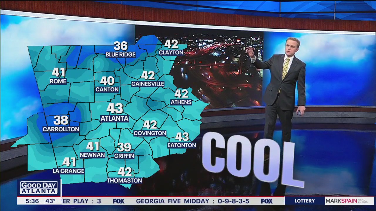 Wednesday morning weather forecast