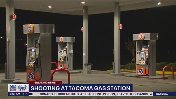Shooting at Tacoma gas station