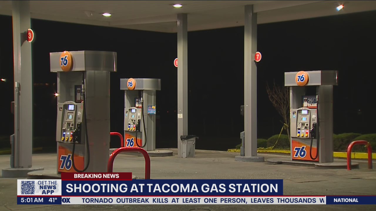 Shooting at Tacoma gas station