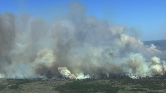 3 wildfires burn in northern Minnesota