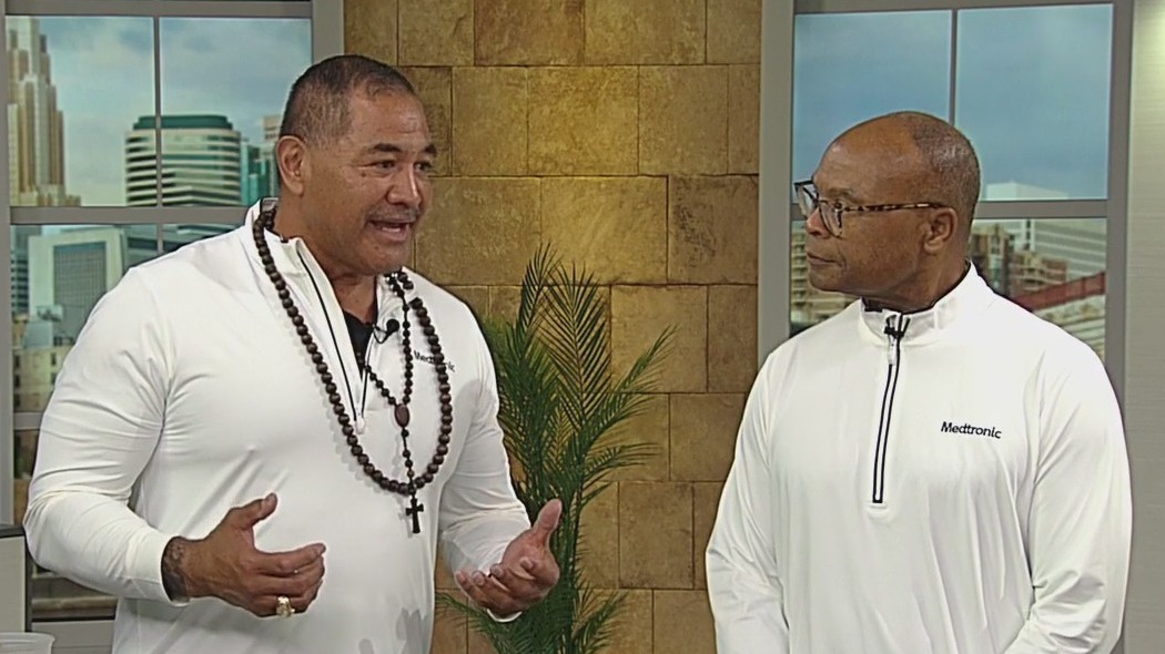 Former Vikings, Bears stars team up for heart health