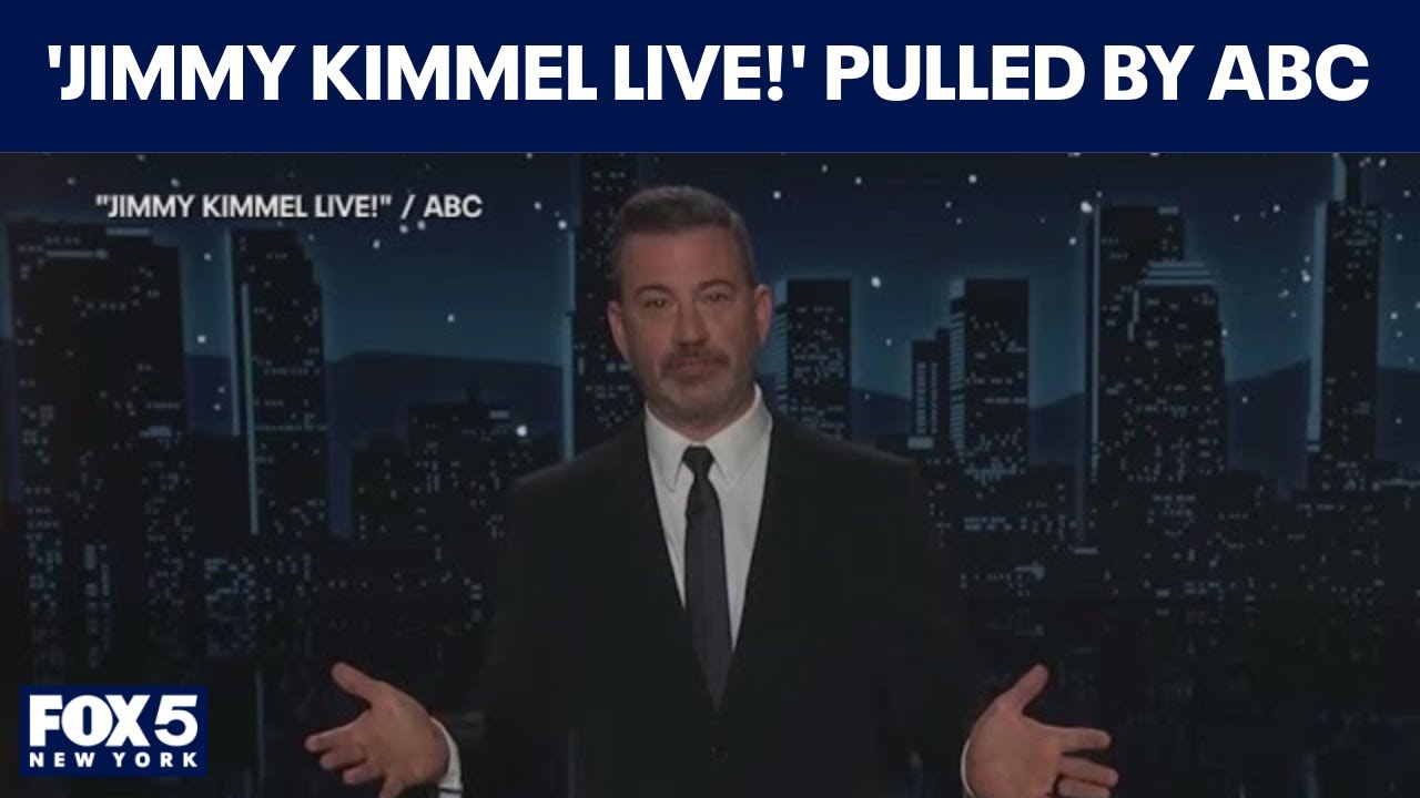 'Jimmy Kimmel Live!' pulled by ABC over host's Charlie Kirk comments