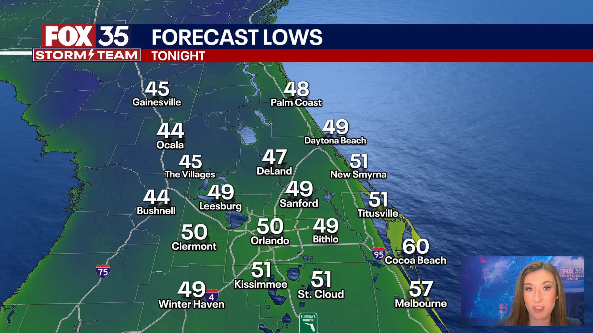 Orlando Weather Forecast: Sunday Nov. 24